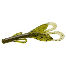 Zoom Bait Brush Hog Bait-Pack of 8 (Watermelon Red, 6-Inch)