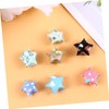 COHEALI Foil Craft Sheets 12 Sets of Glitter Star Paper