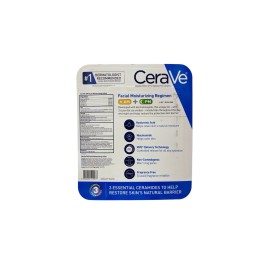 CeraVe AM/PM Facial Moisturizing Lotion Multipack, 3 oz., 2 pk exp 07/2025