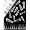 EBANKU 120 PCS Poly Gel Nail Forms, T-Shape Dual Nail