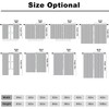 ZJRBJB 53Wx84L Star Galaxy Space Planets Room Blackout Curtains