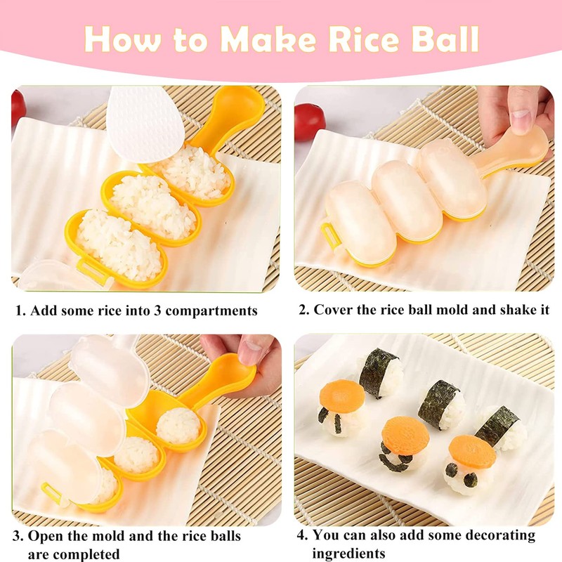 Spam Musubi Maker Mold Press (Non Stick) with Luncheon Meat