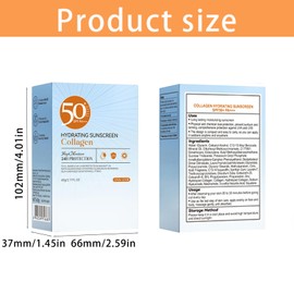 HOUSN Sonnencreme Gesicht SPF 50, Feuchtigkeitsspendend & Mattierend Sonnenschutz Gesicht, Ölfreie Sonnencreme mit hohem UV-Schutz, Sunscreen für Damen & Herren