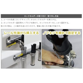 Bmo Japan SUS Three Rod Holder Body Only Part Number 20 a0033