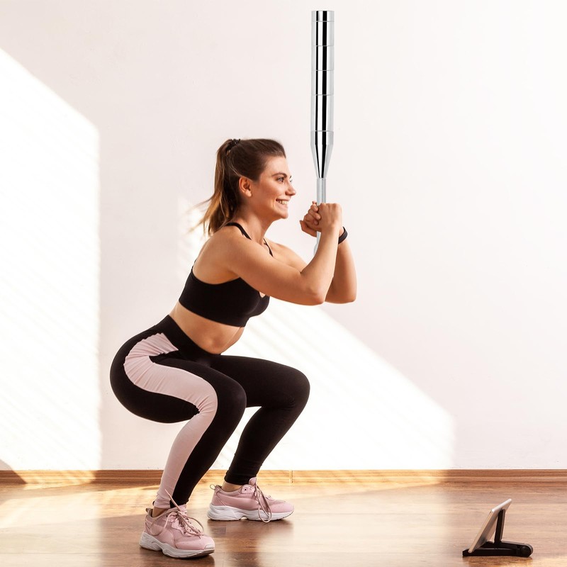 TraVisonyx Adiustable Macebell Clubbell 30.8LB,Indian Clubs for Strength Training,Full Body,