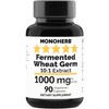 MONOHERB Fermented Wheat Germ Extract 1000 mg - 90 Vegetarian