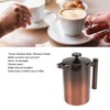 French Press Coffee Tea Maker with Filter Double Layer 304