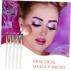 Baluue 10pcs Angled Concealer Brushes Eye Makeup Brushes for Smooth