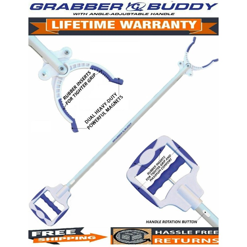 Grabber Buddy | 2-PACK |2 Magnets | 30", 36", 48,
