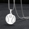 HOFOYA Sports Athletes Baseball Necklace Christian Religious Cross Pendant,Christmas Birthday