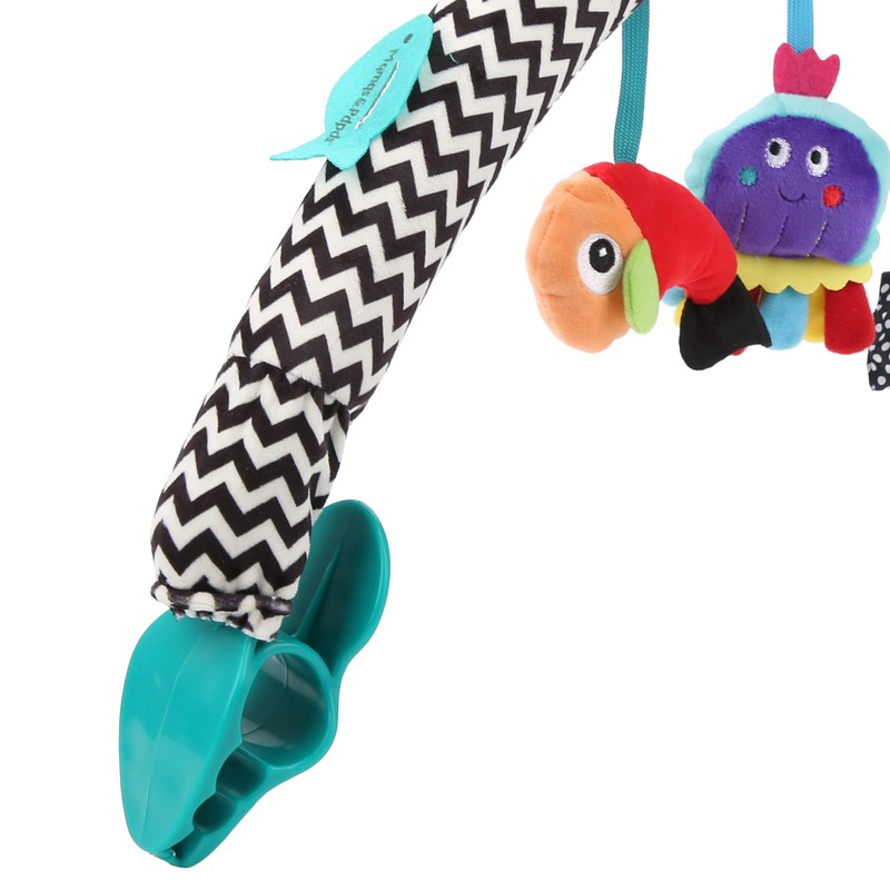 Infant Bed Crib Hanging Rattles Lovely Animal Baby Stroller Hanging