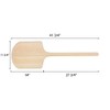 Thunder Group WDPP1242 Pizza Peel, 42" Long, 12" x 14"
