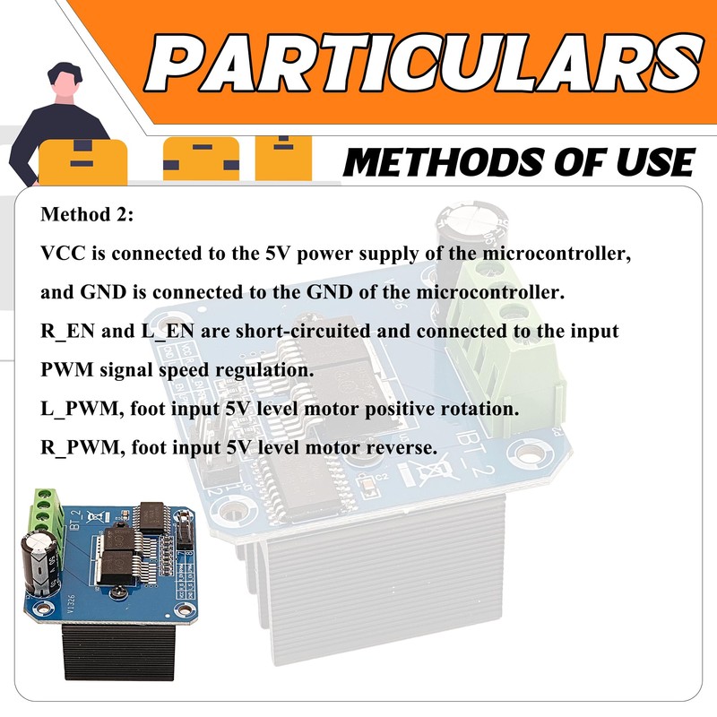 A-DIGISHUO BTS7960 43A Dual H-Bridge Stepper Motor Drive Current Limit