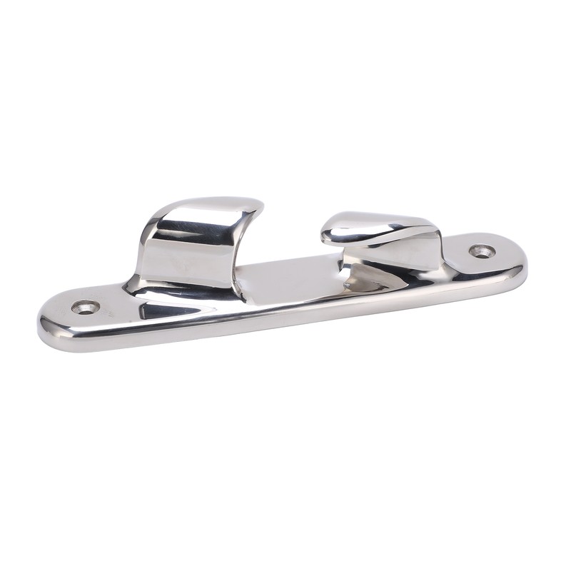 10in Bow Cleat 316 Stainless Steel Polished Mirror Finish Anchoring
