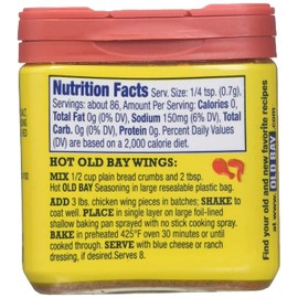 McCormick Old Bay Hot Seasoning, 2.12 OZ (Pack of 3)