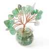 Green Aventurine Crystal Tree Crystal Tree of Life Copper Wire