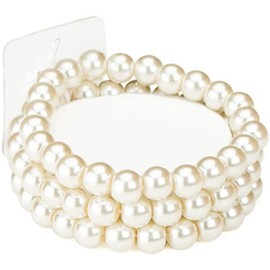 Corsage Bracelet - Avery Flower Champagne