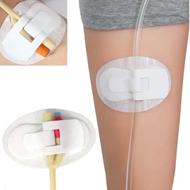 5pcs Catheter Stabilization Device Catheter Bag Holder Catheter Legband Holder Sticker Urinary Tube Fixing Sticker Catheter Tube Holder Leg Catheter Urinary Leg Bag Legband Holder Tube (5pcs)