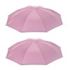 YOKIVE 2 Pack Umbrella Hat, Folded Sun Rain Caps Hand