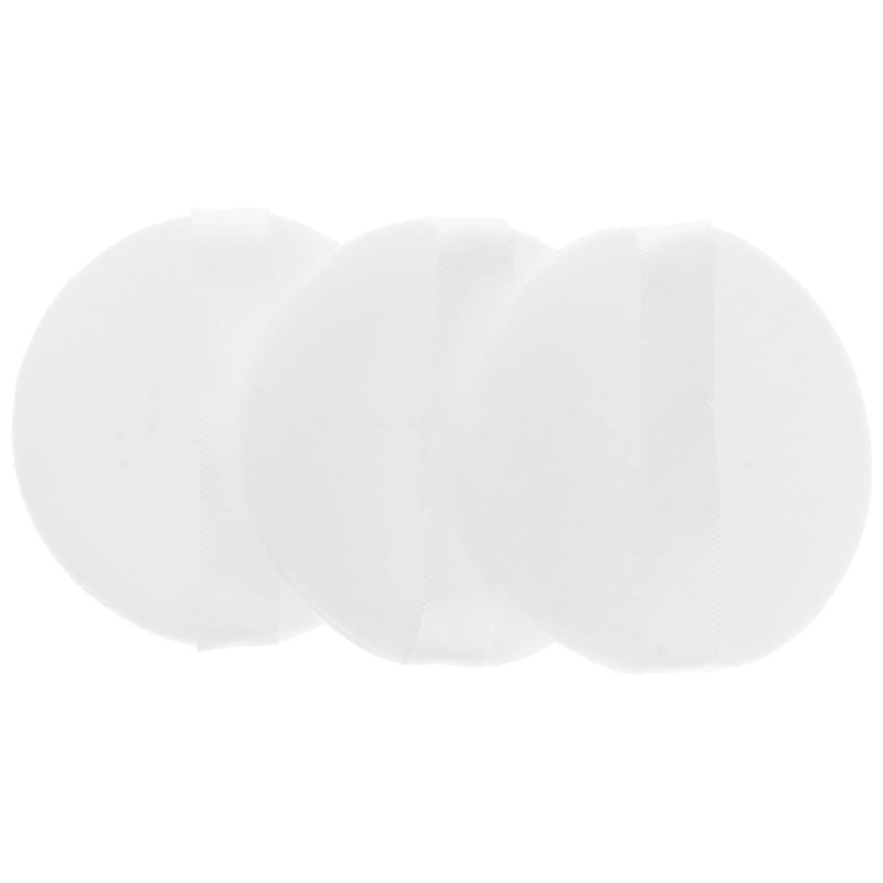 Lurrose White Soft Plush Powder Puff Fluffy Powder Puff with