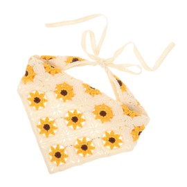 SAFIGLE Elegant Floral Hair Scarf Women Headband Elastic Turban Bandana Stylish Head Wrap