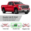 Voron Glass Tape-on Extra Durable Rain Guards for Trucks GMC