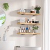 4 Pack Floating Shelf Bracket 4 Inch, Heavy Duty Hidden