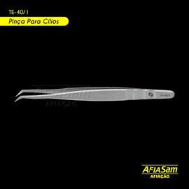 Expert 40 Eyelash Tweezers Type 1 L-shaped 50 Inches