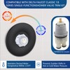Replacement for Delta T13022 Shower Valve Trim, Shower Trim Kit