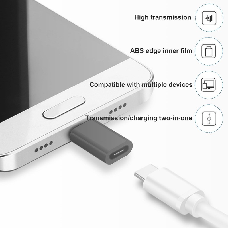 ASIRYVA 2 Pack USB C to Micro USB, USBC Type