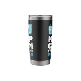 Germaphobe Keep calm - I've Got Hand Sanitizer Stainless Steel Insulated Tumbler