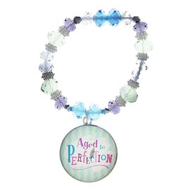 Novelty Wine Bottle Collar From Ganz - Aged to Perfection