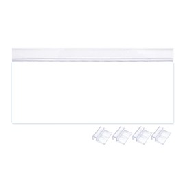 Allcolor Low Iron Glass Canopies for Rimless Aquariums (Aquarium Length: 10.2in/26cm)