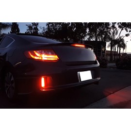 iJDMTOY Strobe/Flashing Featured Red 15-SMD 1157 2357 7528 P21/4W Replacement Bulbs Compatible With Brake/Tail Lights