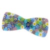 Murano Millefiori Bowtie Hair Clip - Pastel Colours