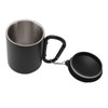 Stainless Steel Water Cup Double Layers Slip Resistant Practical Insulated
