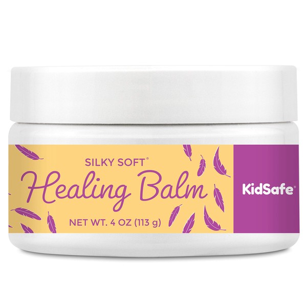Plant Therapy KidSafe Silky Soft Healing Balm 4 oz Pure, & Natural Healing Balms