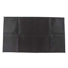 Grill Mat Fireproof Heat Resistant Insulated Pad Protector Black for Home Patio Garden M