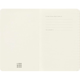 Moleskine QP713F16B24 Volant Pocket Plain Journals - Coral Orange/Aqua Blue