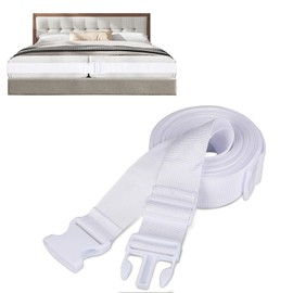 KITDAHOM Liebesbrücke Mattress Connector, Mattress Holder, 10 m × 5 cm, Non-Slip & Adjustable, Connects Mattresses to Large Lying Area, Suitable for Mattress Wedges etc.