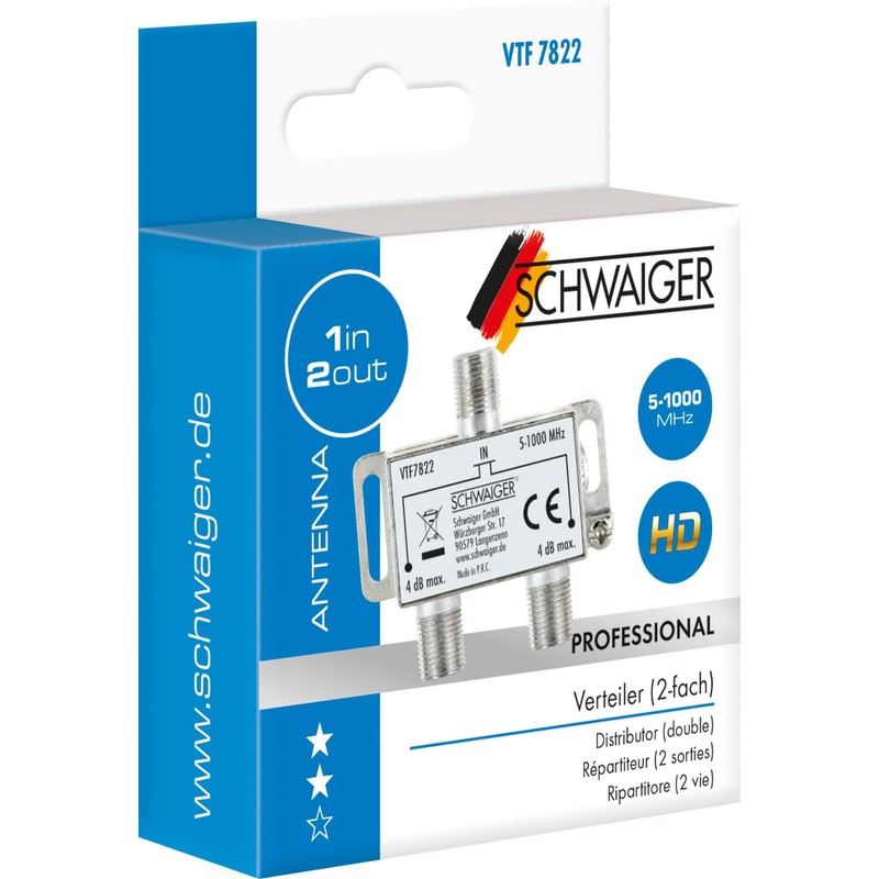 Schwaiger Verteiler 2fach FC