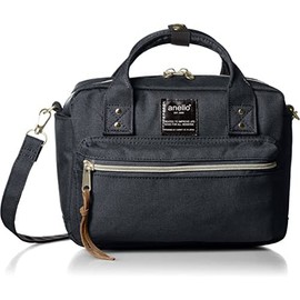 Anello ATC1223Z 2-Way Shoulder Bag, A5, Multiple Storage, navy
