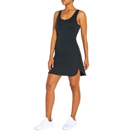 Balance Collection Womens Peri Active Tennis Dress, Black