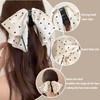 Rannyrena Large Chiffon Silk Hair Bow for Women Mesh Big