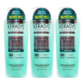 Kerasis 애경 케라시스 케라틴 본드 퓨리파잉 트리트먼트 600mL x 3개 Aekyung Kerasis Keratin Bond Purifying Treatment 600mL x 3