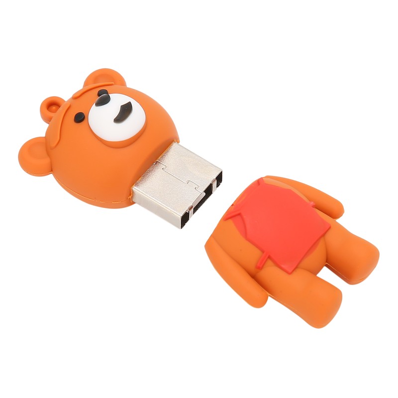 Cartoon U Disk Bear Appearance High Speed Bulk Storage Flash