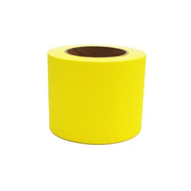 ChromaLabel Non-Reflective Multi Purpose Professional Grade Gaffer Tape Matte Finish, 30 Yards Per Roll, 4 Inch, Yellow