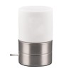 Trio Leuchten Ary II 591000107 Table Lamp Matt Nickel Metal