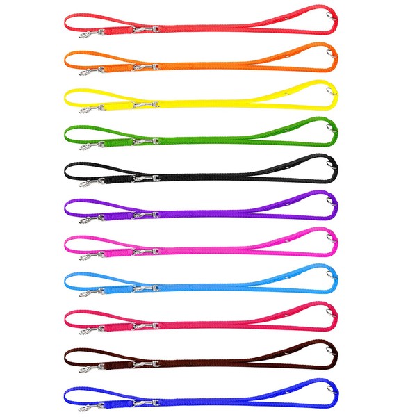 Mini Nylon Dog Lead Line with 3 Adjustable Lengths, 200cm