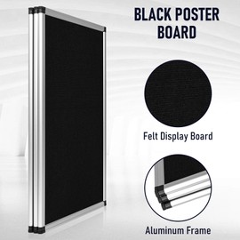 jxgzyy Trade Show Presentation Board 3+1 Panel Trifold Poster Board with Storage Bag Single Sided Art Display Panels Tabletop Folding Panel Display for School Workshop